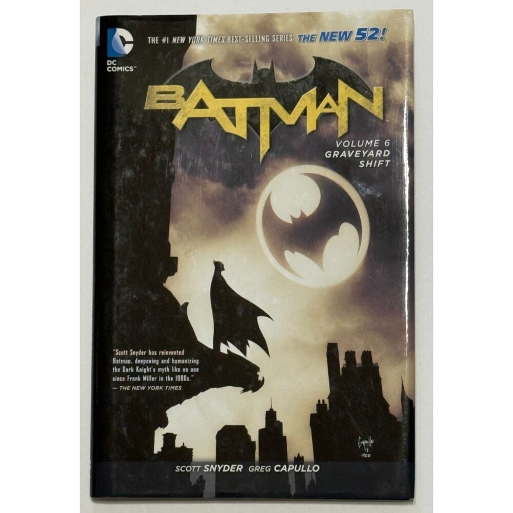 Batman Graveyard Shift Vol 6 DC Comics New 52 Graphic Novel HC DJ Scott Snyder